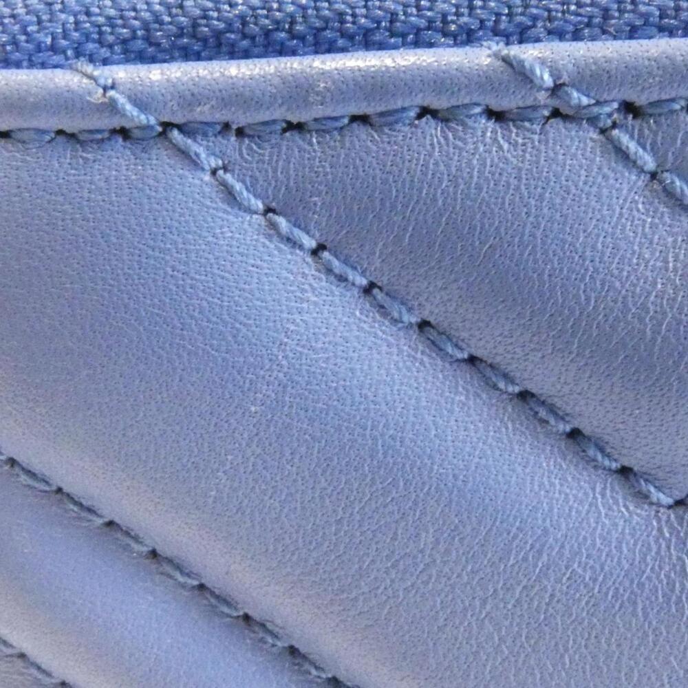 GUCCI Authentic Blue GG Marmont Shoulder Bag - Picture 5 of 9